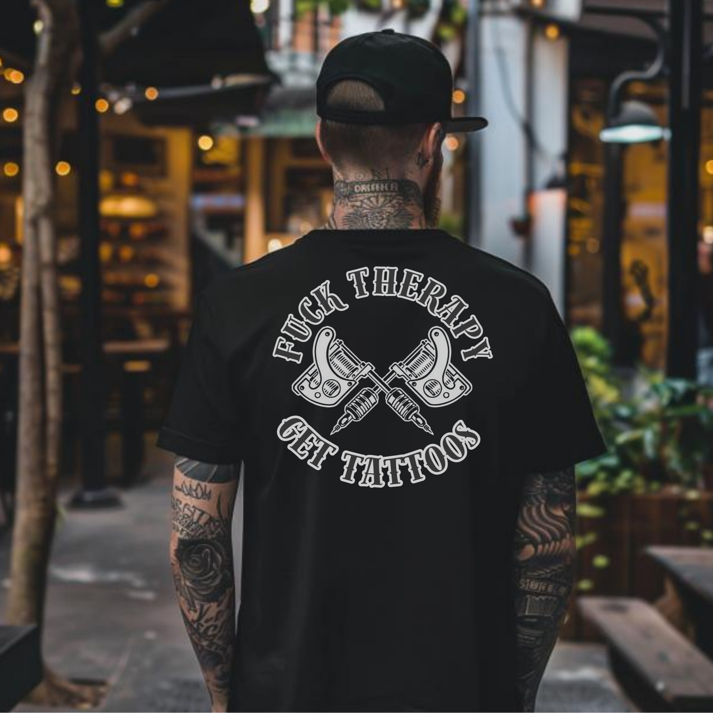 F**k Therapy, Get Tattoos Unisex t-shirt