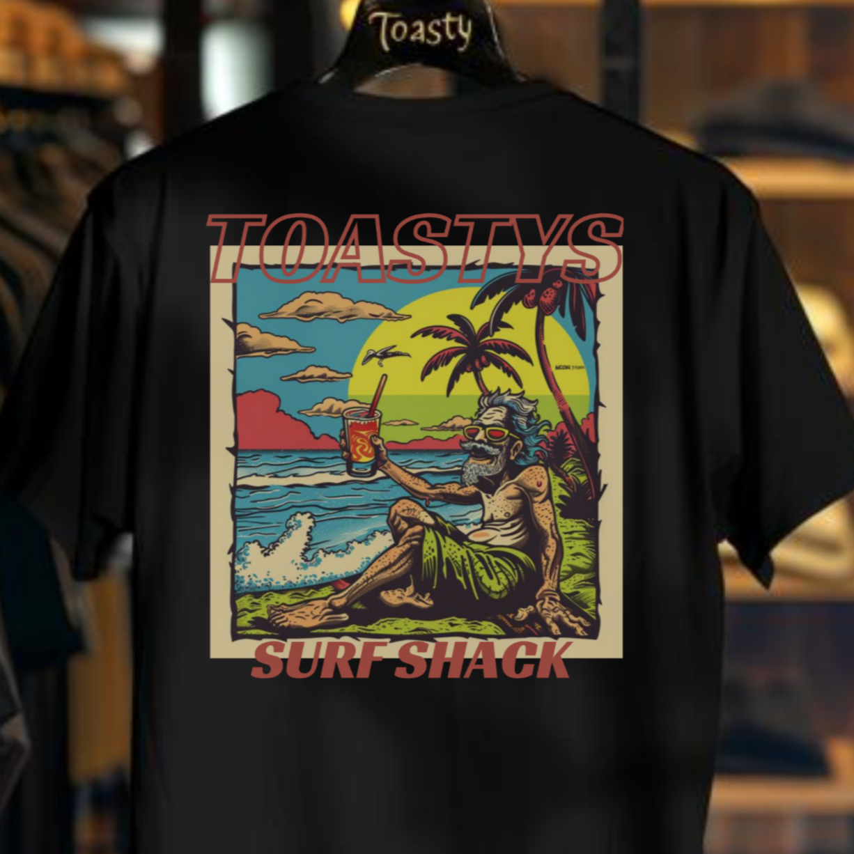 Toastys Surf Shack Unisex t-shirt