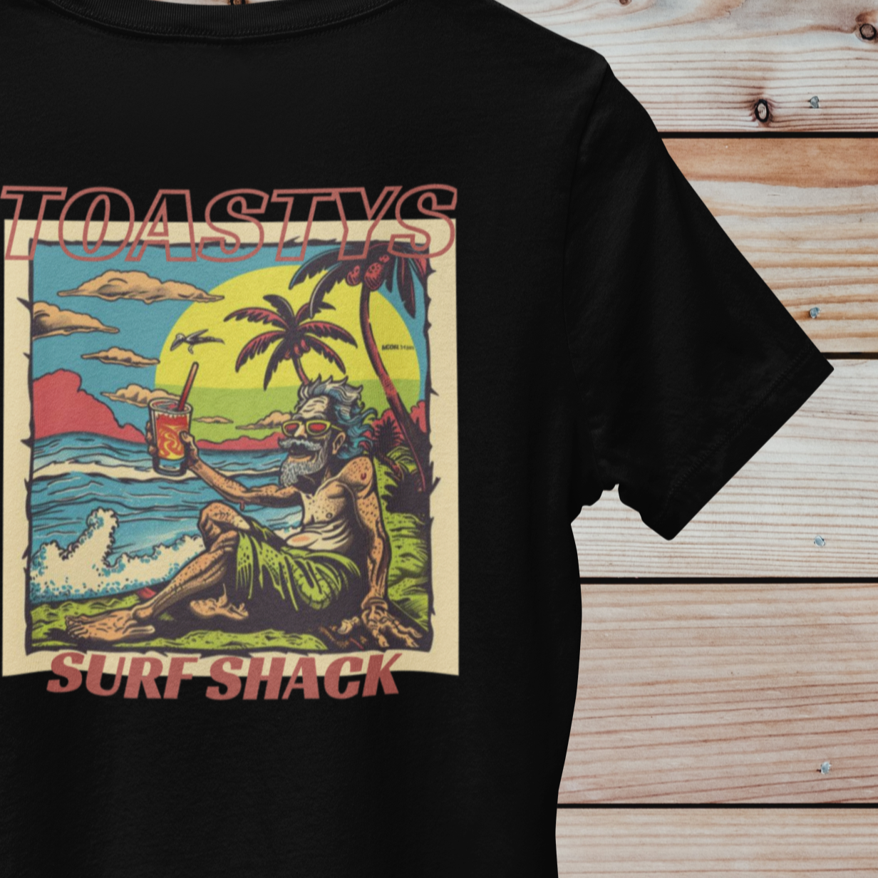 Toastys Surf Shack Unisex t-shirt