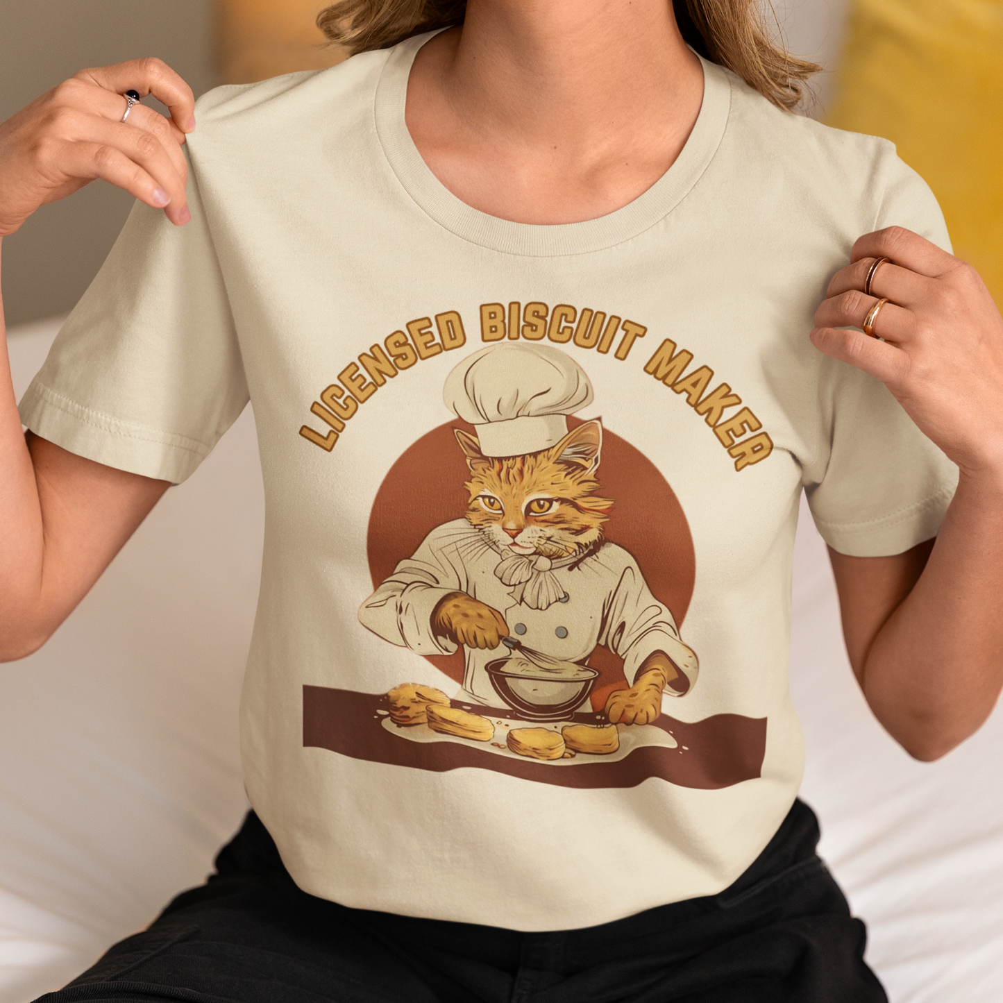 Licensed Biscuit Maker-Cat Apparel Unisex t-shirt