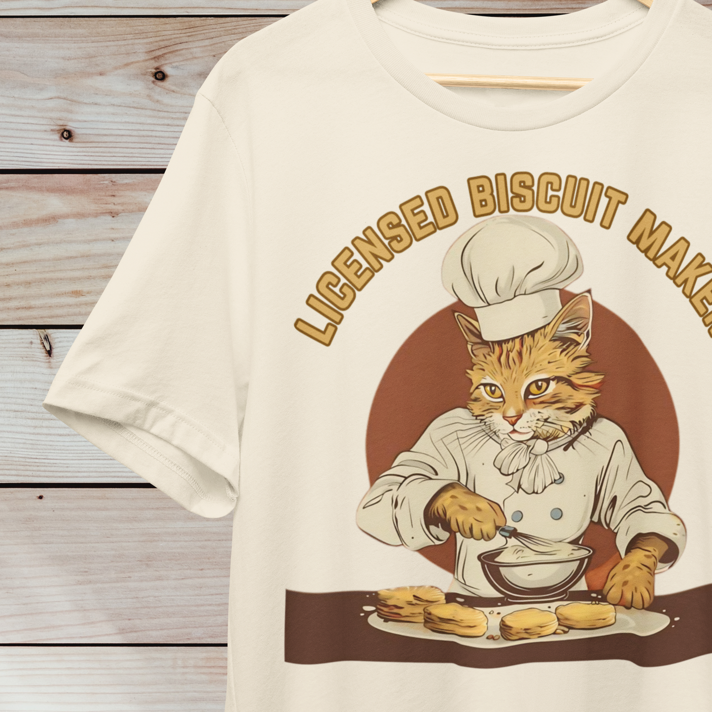 Licensed Biscuit Maker-Cat Apparel Unisex t-shirt